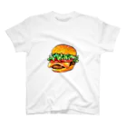 水彩イラストグッズのテイクアウトしたくなるハンバーガー スタンダードTシャツ