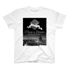 Mr.Rightの人気のモノトーンファッション 「I Have a Dream」 Regular Fit T-Shirt