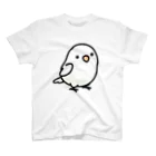 Cody the LovebirdのChubby Bird ボタンインコ スタンダードTシャツ