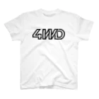 FAITH WILL MOVE MOUNTAINSの4WD ロゴ Regular Fit T-Shirt