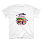 ワサビのBURGER スタンダードTシャツ