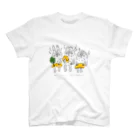 luck-mookのサウナ3人 Regular Fit T-Shirt