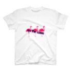 OTW(on the wave)のOTW Flamingo logo スタンダードTシャツ