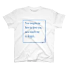 UN-FORMのポエティック・グラフィック_[涙滴]_メッセージ Regular Fit T-Shirt