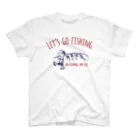 ワカボンドのレッツゴーフィッシング ルアーと少年_レトロ Regular Fit T-Shirt