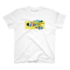 カツキ ミオのブクブク 魚 背景アリ Regular Fit T-Shirt