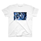 兎派のpaint_01_landscape(blue) スタンダードTシャツ