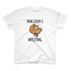 ろみづかのMUKIMUKI　ANIMAL （Right hook dog） Regular Fit T-Shirt