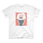 △shibu屋のTシャツとおそろい(red) スタンダードTシャツ