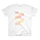 minimomoのIce Puzzle -sherbet color- Regular Fit T-Shirt