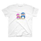 うーちゃんのおみせのファミリーペンギン Regular Fit T-Shirt