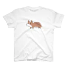 ろい工房のゆるコーギーシャツ スタンダードTシャツ