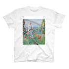 ART_collectionの「庭で」チャイルドハッサム スタンダードTシャツ