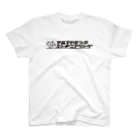 丸窓ぽんてSUZURI支店のマルマドエンヂニアリング-黒 Regular Fit T-Shirt