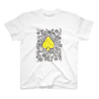 Fumiaki_Tadaのレモンイエローのスペード Regular Fit T-Shirt