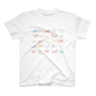 t_t_yのねこねこねこ スタンダードTシャツ