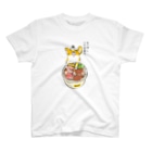 サカモトリエ/イラストレーターのコーギーと焼肉 Regular Fit T-Shirt