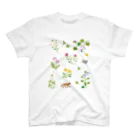 ypocketの野の花といきもの スタンダードTシャツ