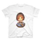 韓国キャラクターアート K MOE のBIBI Regular Fit T-Shirt