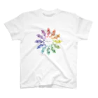 RIE-ikedaのカメレオン　COLOR WHEEL スタンダードTシャツ