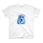 Hugki!!のSky Leopard Regular Fit T-Shirt