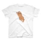 こぐま犬てんすけグッズショップのこぐま犬スーパーマンのポーズ Regular Fit T-Shirt