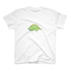 ぶるるショップのゆるい恐竜   ステゴザウルスくん   ソーダアイス スタンダードTシャツ