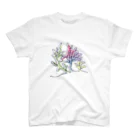 凩 灯の珊瑚(水彩) Regular Fit T-Shirt