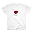 BITCHBITCHEDBITCHESのBITCH BITCHED BITCHES ROSE AND FLOWER スタンダードTシャツ