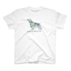 AtelierBoopの花　ボタニカル　コッカー Regular Fit T-Shirt