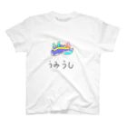 Laugh-mainovskyのゆるっと♪むにゅっと！うみうしくん スタンダードTシャツ