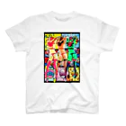 SⅡJaGのGIRL LIKE CARTOON Regular Fit T-Shirt