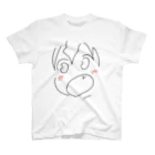 ノキュのノキュさんのアイコンステッカー スタンダードTシャツ