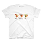 あずき缶の3種のピザ スタンダードTシャツ