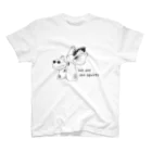 工房 Ciona (生き物雑貨)のオオグチボヤ/we are sea squirts. スタンダードTシャツ