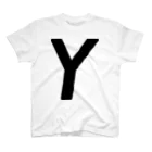 BetterDesignStoreのY ： イニシャルTシャツ Regular Fit T-Shirt