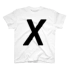 BetterDesignStoreのX ： イニシャルTシャツ スタンダードTシャツ