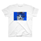 青空ねこ屋のBLUE HOKU スタンダードTシャツ