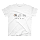 ねろねこ販売店の猫は世界を支配する スタンダードTシャツ