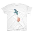 OW STOREの鳥と卵 Regular Fit T-Shirt