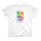 Think feel art shopの02シリーズ/デザイン/クリエイティブ/アート/スパクリ スタンダードTシャツ