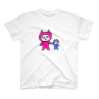 ひよこのおみせの宇宙ねこ ミルン＆ケルン Regular Fit T-Shirt