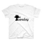 のびるのにゃんこ曜日　Tuesday Regular Fit T-Shirt