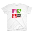 T-jet's Illustration...のI help yours!　弱者の方にも優しく（淡色） Regular Fit T-Shirt