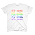 saki-bjjの柔術half guarder(rainbow) スタンダードTシャツ