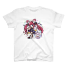 ばんすぃ@筋柱グラフィックデザイナーの碧音＆妖猫 スタンダードTシャツ