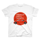 Puuun Shopの赤いオープンカー スタンダードTシャツ