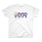 おんなどもの可愛いグッズショップの横並びおんなどもちゃん Regular Fit T-Shirt