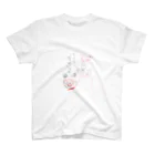 mochico04のパンダとうさぎの戦い2 スタンダードTシャツ