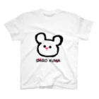 Kuro*s BrandのSHiRO KUMA スタンダードTシャツ